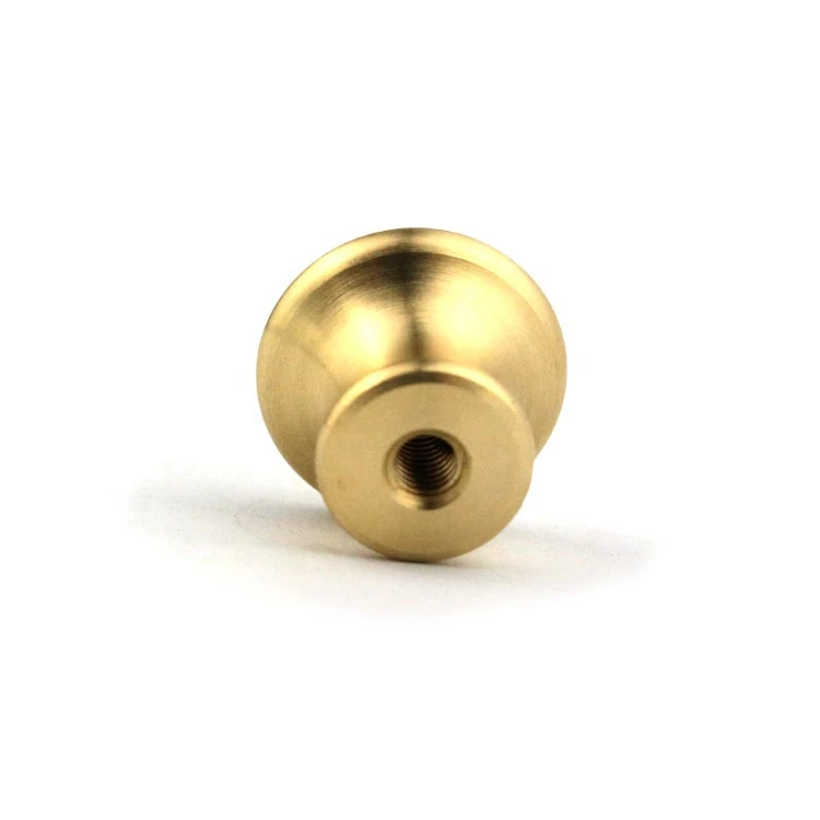 CNC Brass Machining Wardrobe Cabinet Metal Handle3