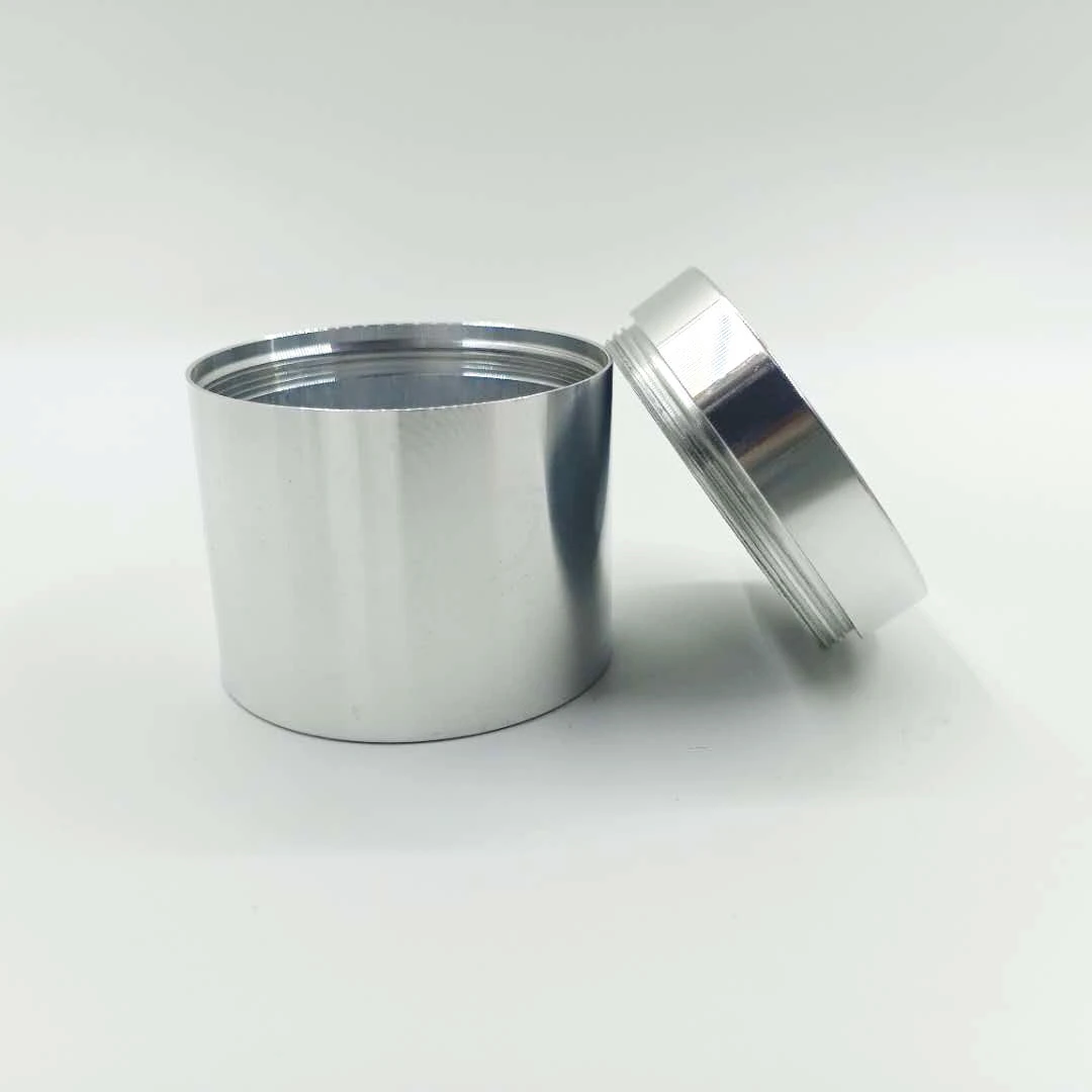 50g Screw Metal Containers Aluminum Jar with Lids1 50g Screw Metal Containers Aluminum Jar with Lids1