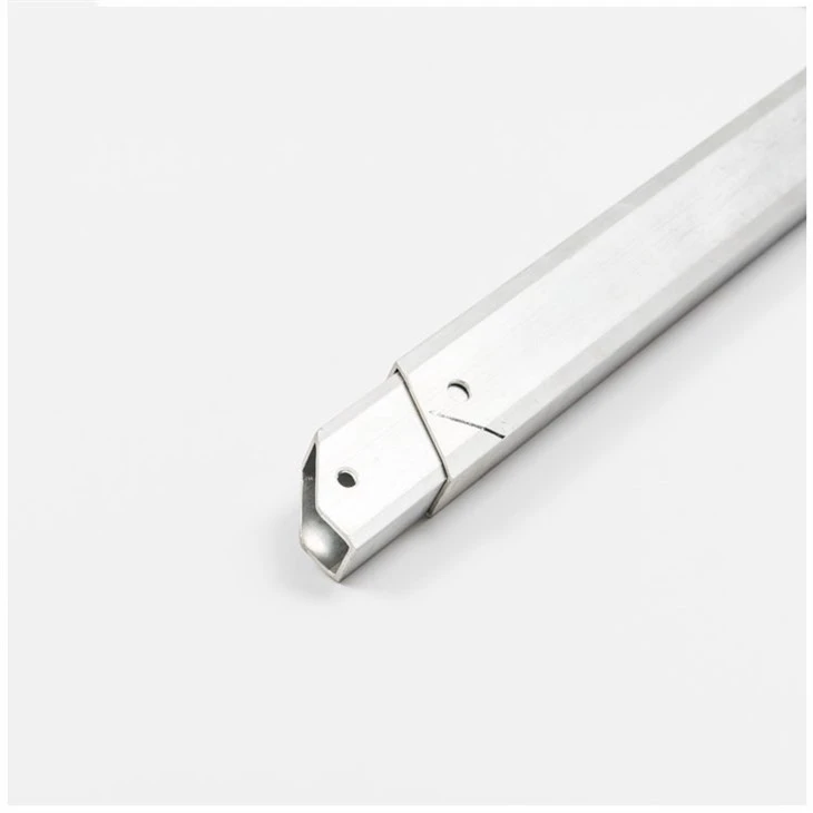 Tube d’extension réglable en aluminium de fil anodisé