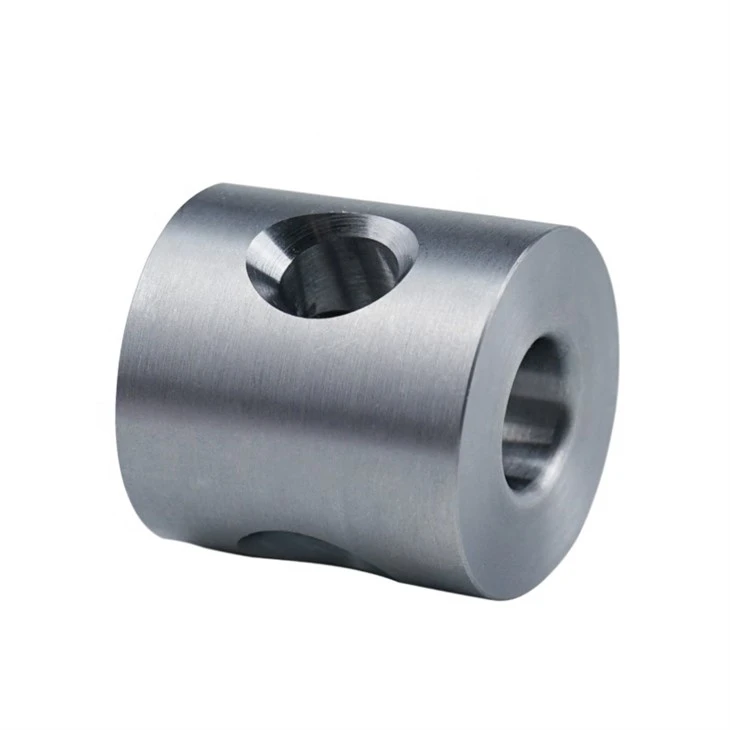 CNC Machining Aluminum Parts Round Shaft Collar For Robot