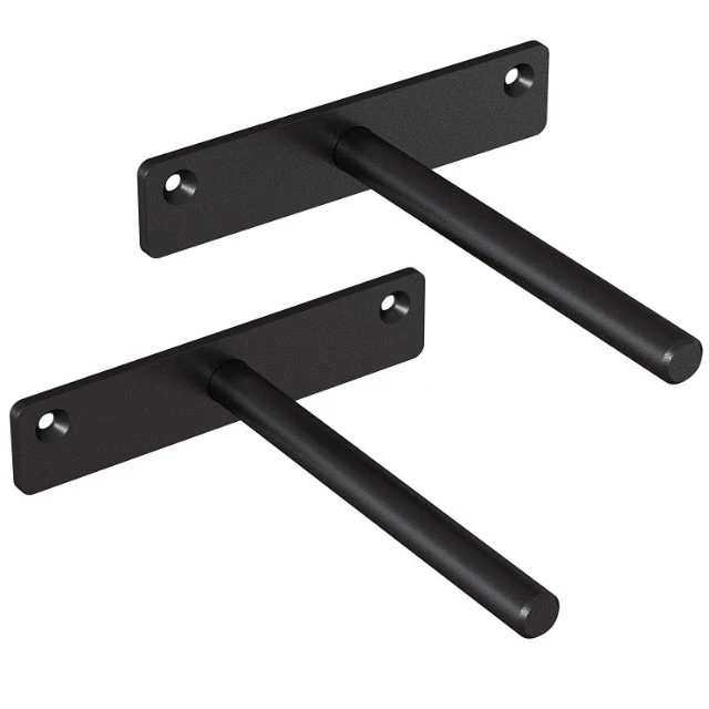 Revêtement Floating Shelf Bracket Stamping Welding Pipe Brackets