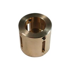 Pièces de tournage CNC par matériau en laiton en aluminium